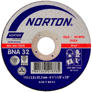 Disco de corte para metal 4-1/2" x 1/8" x