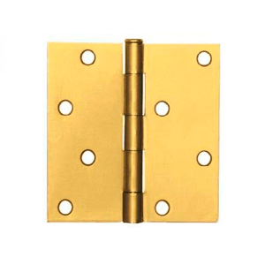 Bisagra 3" x 3" dorado brillante
