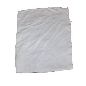 Trapo industrial blanco sin costura