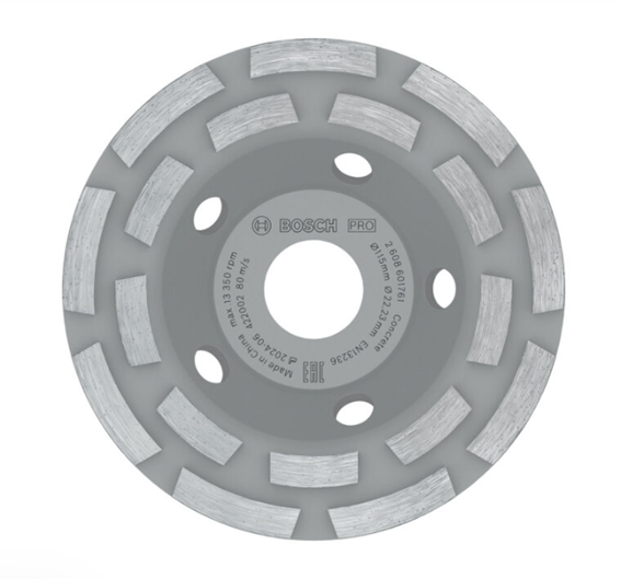 DISCO DIAMANTADO PULIR CONCRETO 115 X 22.23 X 5MM BOSCH (2.608.601.761) SOLO